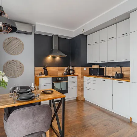 Grzegorzki - Air Con, Balcony, Vistula View - By Rentujemy Apartmán Krakov