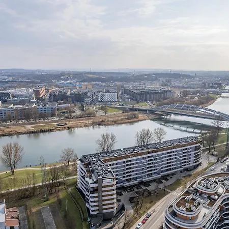 Grzegorzki - Air Con, Balcony, Vistula View - By Rentujemy *